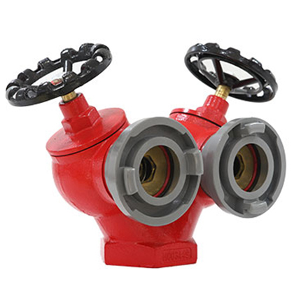 雙閥雙出口型室內(nèi)消火栓